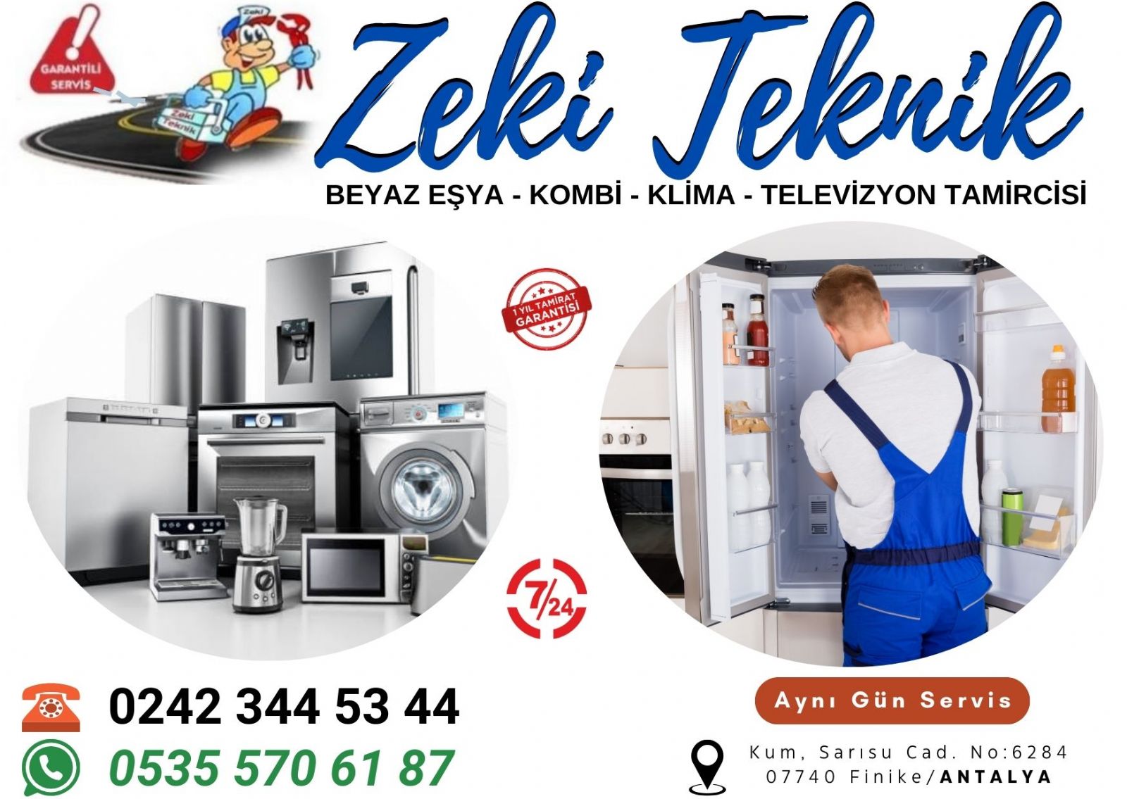 Finike Beko Servisi